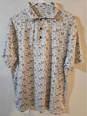 Hansen Board Golf Polo Men's Size Large